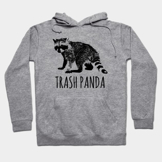 Raccoon Trash Panda Hoodie by Bigfinz